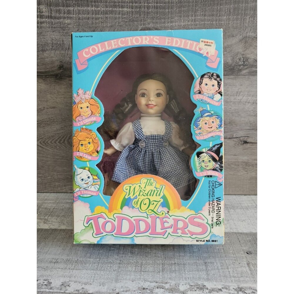 Wizard of Oz Toddlers - Dorothy #8861 Collectors Edition - 1993 Sky Kids NIB